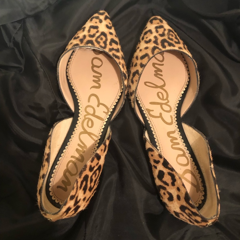 Sam Edelman leopard print flats